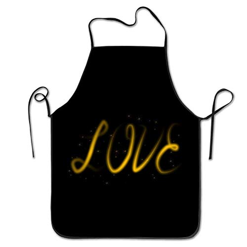 Yuanmeiju Love Letter L Kitchen Barbecue Delantal