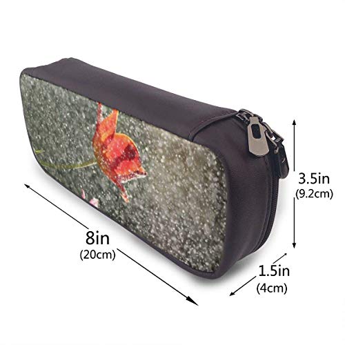 Yuanmeiju Tulip Art Estuche for Boys and Girls Large Pencil Pouch Holder Pen Case for Student College School Supplies & Office