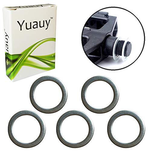 Yuauy 5 arandelas de pedal de 20 mm x 15 mm con 1 mm de grosor de acero inoxidable de repuesto para bicicleta de carretera Moutain