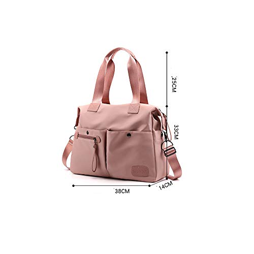 YULING Bolsos De Moda De Un Solo Hombro, Bolsos De Tela Impermeables De Gran Capacidad, Bolsos De Mensajero para Todos Los Partidos, Bolsos Casuales Simples