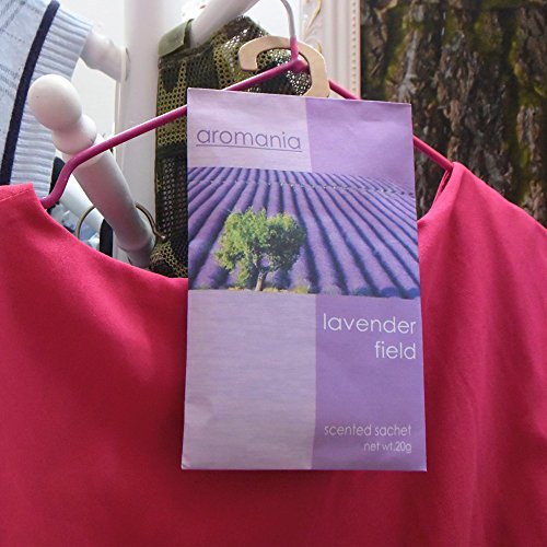 YUMSUM Bolsitas perfumadas Bolsas Fragantes para cajones Armarios Armario Baño Baños, 25gX8 Pack (Lavanda)