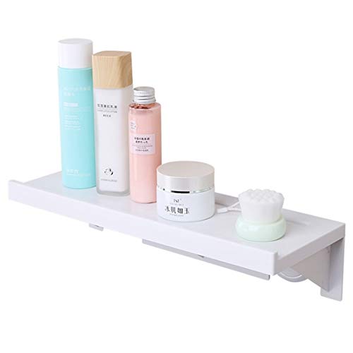 Yunbai Los estantes flotantes - Norte de Europa simple moda creatividad personalidad concisa de tipo de succión de artículos de tocador blanco Aceite y sal agente saborizante dormitorio cocina baño es
