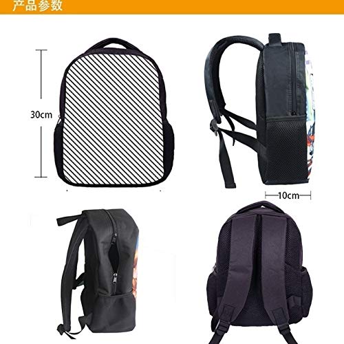 YUNDI Sonic Mochilas Gran Oferta, Mochila Super Mario Bros Sonic, Bolsa para niños, Hermoso patrón de impresión, Bolsa de jardín de Infantes Mario Sonic