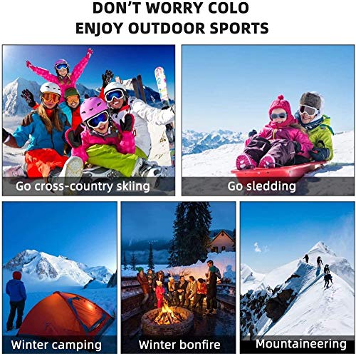 YURU Chaleco con Calefacción USB Body Warmer Chaqueta con Calefacción Eléctrica Alivio del Dolor Cuello para Acampar Invierno Viajes Al Aire Libre Esquí,XX-Large