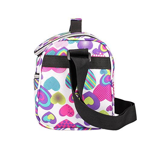 Yvon nelee Oficina Almuerzo Bolsa para el almuerzo térmica – Bolsa isotérmica – Bolsa aislante para alimentos transporte aislado 5 litros pequeño morado