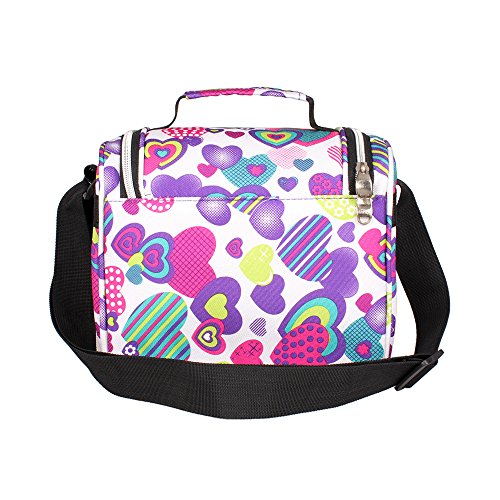 Yvon nelee Oficina Almuerzo Bolsa para el almuerzo térmica – Bolsa isotérmica – Bolsa aislante para alimentos transporte aislado 5 litros pequeño morado