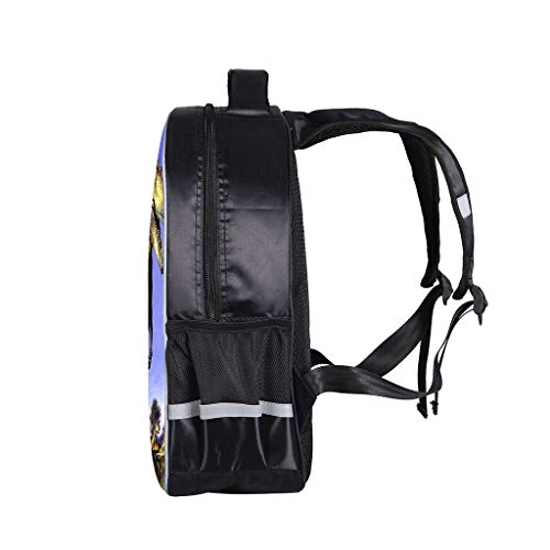 YWLINK NiñOs Y NiñAs Moda Linda Caricatura De Dinosaurio Estampado Mochila Bolsos Imprimir Bandolera Escolar Mochila De Estudiante Regalo De CumpleañOs Fiesta Carnaval(Púrpura,S)