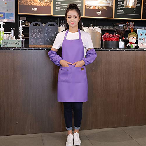 YXDZ Versión Europea del Delantal Cocina Femenina Impermeable Y A Prueba De Aceite Cintura Cafetería Tienda De Té Panadería Linda Princesa Monos Adultos Babero A