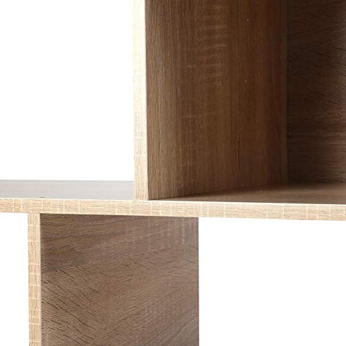 YXZQ Estante, Estante para Cubos, Unidad de Almacenamiento de Cubos modulares de 7 Cubos Estante de Almacenamiento Abierto Armario de pie Independiente Exhibidor de Libros Unidad de almacena