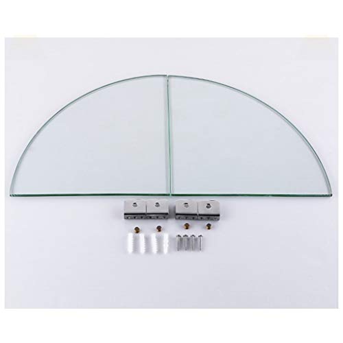 Z-SHYP 2 X Estantes De Esquina De Vidrio, Estantes De Baño, Estantes De Cocina, Accesorios De Lavamanos De Pared De Almacenamiento (Size : 20CM)