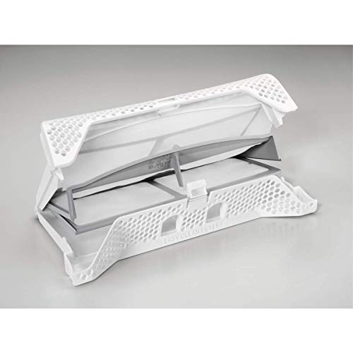 Zanussi ZDH8333W1 Secadora con Bomba de Calor de Libre Instalación, 8 Kg, Programa Antiarrugas, Tambor XXL, Puerta XXL, Filtro EcoFlow, Display LCD, Inicio Diferido, Función Autorreverse, Blanco, A+