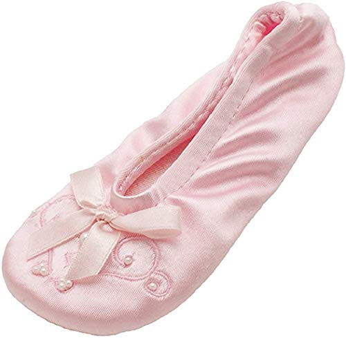 Zapatillas de niña isotoner Satin Pearl Ballerina