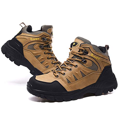 Zapatillas Trekking Correas De Otoño Invierno para Hombres Botas Altas De Exterior Botas De Senderismo Impermeables
