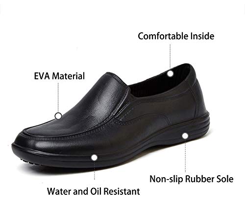 Zapatos de Seguridad para Hombre Ligeros Comodos Antideslizantes Zuecos de Trabajo Zapato Cocina Calzado Sanitario