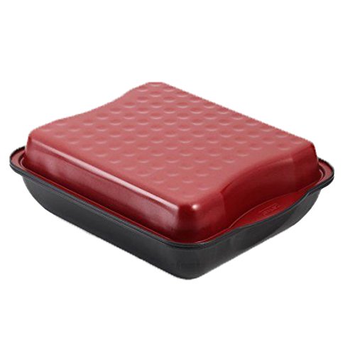 Zenker 3453 XXL - Fuente con Tapa (40 x 34 x 8 cm)