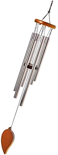 ZFDM Regalos clásica de Madera Maciza de Aluminio del Metal de la Pipa del carillón de Viento Adornos Inicio decoración de la Tienda de artesanía