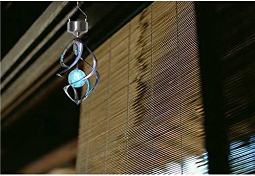 ZFDM Solar LED del carillón de Viento de iluminación, Sonido y Jugar Junto con el Color Que Cambia la lámpara Solar del Viento, decoración, Sonido