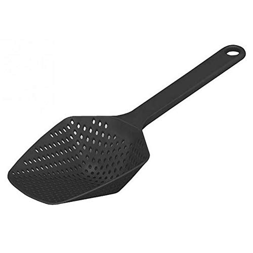 ZFYM 3 PCS colador Resistente a Altas temperaturas colador de Cocina Domésticos de Cocina Cocinar Cocinar Cuchara Vaciado fácil de Usar,Amarillo