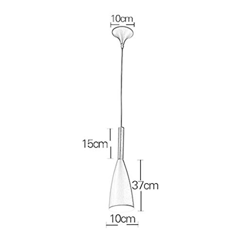 ZHAO YING Restaurante Cafe Chandelier Colgante De La Vendimia Tono Ligero Colgante Contemporáneo Luz De Techo Lámpara De Techo De Metal Negro E27 Bombilla (Color : Gray)