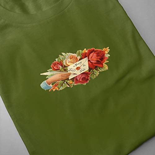 zhkx Camiseta Mother S Day Clip Art Afffee Camiseta Casual de algodón para Hombre