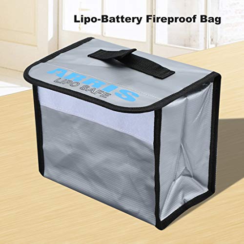 zhouweiwei Arris Retardante de Fuego Batería LiPo Bolsa de Seguridad portátil RC Caja de Juguetes Caja Bolsa de Almacenamiento a Prueba de Fuego para RC Modelo Drone Lipo Batería
