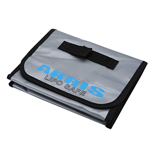 zhouweiwei Arris Retardante de Fuego Batería LiPo Bolsa de Seguridad portátil RC Caja de Juguetes Caja Bolsa de Almacenamiento a Prueba de Fuego para RC Modelo Drone Lipo Batería