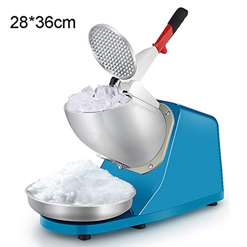 Zidao Cuchillo Eléctrico Doble Eisrasierer Schneeeismaschine De Acero Inoxidable Máquina De Cono De Nieve Uso Comercial Segunda Familia,A