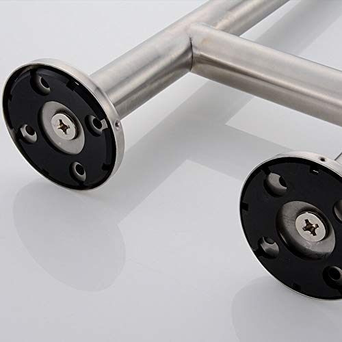 ZJDK Pasamanos de Acero Inoxidable Pasamanos para lavamanos de baño Inodoro para s Ancianos Pasamanos de Seguridad en Forma de U (Color: Cepillado)