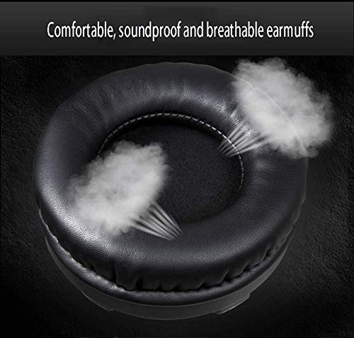 ZKKZ 7.1 Stereo Surround Gaming Headset!, Interfaz USB, Conveniente para PC, etc, iluminación LED, bajo Pesado, Hidden micrófono de reducción de Ruido, ergonomía, estéreo Red