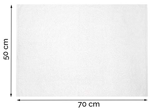 ZOLLNER 6 Toallas de Mano para Lavabo, 650 Gramos, 50x70 cm
