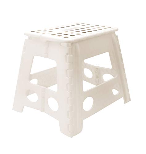 ZOLLNER Taburete Plegable Multiusos, 30 cm Altura, Medidas