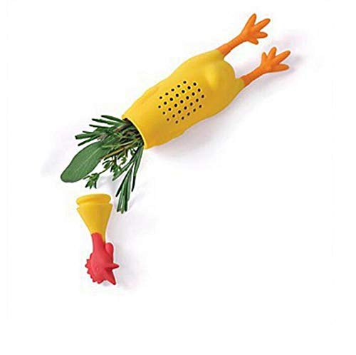 Zonster Herramientas de Cocina de Barro Pollo Hierba Infusor de Silicona Alimentación Segura Hierba infusor Bouquet Garni cazuelas Sopas Guisos
