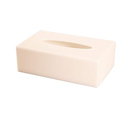 Zoo-yil Lqp-ZJH Tejido acrílico Caja, Tejido Titular, dispensador de Papel for el hogar, la Oficina y KTV (Color : White)
