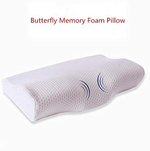 ZRSJ Ajuste Cervical Almohada Suave U-Cuello Almohada de Cama y Almohada protección del Cuello cómodo Protección Cuello ortopédico Almohada Dormir Adecuado for Adultos Espuma de Memoria Contour