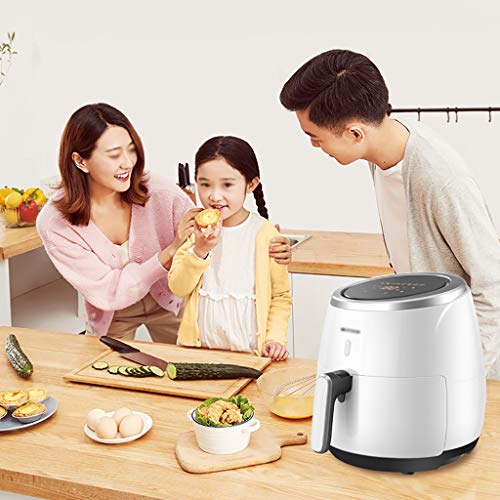 ZSH Aire Fryer, Display 5L / 2000W con Digital, Fast Grande del Aire Caliente de freidoras, for/asado/Hornear/Mantener Caliente, Saludable Aceite Gratis y de bajo Grasa for cocinar Antiadherente ade