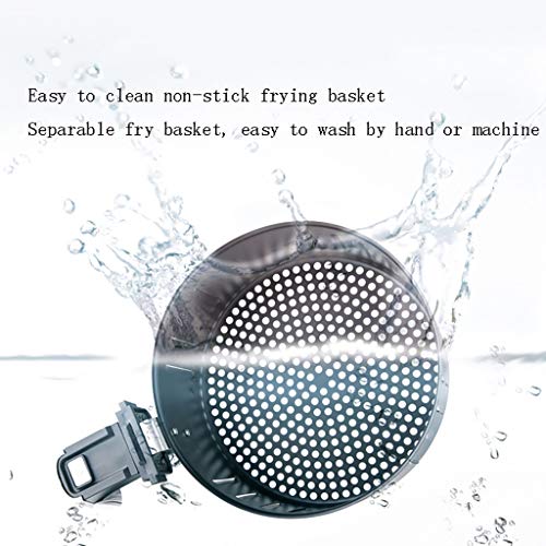 ZSH Aire Fryer, Pantalla De 3,6 litros / 1300W con Digital, Fast Grande del Aire Caliente De Freidoras, For/Asado/Hornear/Mantener Caliente, Saludable Aceite Gratis Y De Bajo Grasa For Cocinar Antia