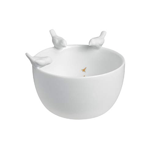 Zuhause - Fuente de porcelana, diseño de pájaros