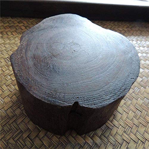 ZUOAO Cenicero de Madera Maciza con Tapa a Prueba de Viento y la Taza de Humo característico Restaurante y Barra de la decoración,10x4.5cm