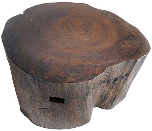 ZUOAO Cenicero de Madera Maciza con Tapa a Prueba de Viento y la Taza de Humo característico Restaurante y Barra de la decoración,10x4.5cm