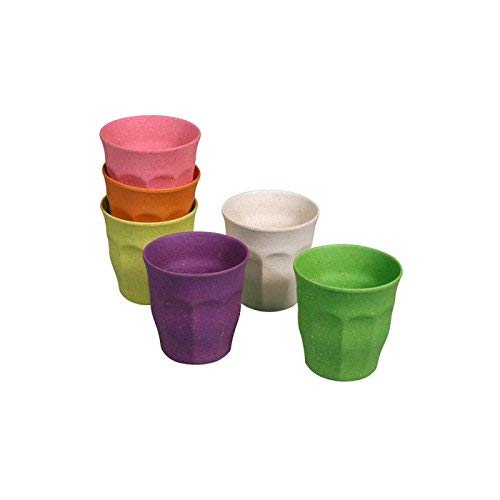 Zuperzozial Dawn - Juego de 6 vasos de Colores Surtidos