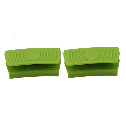 ZXYAN Solución para Hornear agarraderas para Hornear 2 Piezas de Silicona Titular de Olla Mini Horno Guante Cocina Pinzas apretones Cocina Resistente al Calor