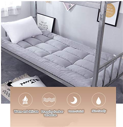 ZY&DD 5cm Grueso Colchón,Estudiante Dormitorio Solo PU,Plegable Cama,Tatami Colchón,Colchoneta Cubierta-A 90x200cm(35x79inch)