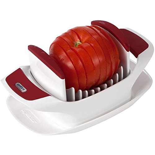 Zyliss ZA E46420 Cortador para Tomate en rodajas, Blanco, Centimeters, Acero Inoxidable