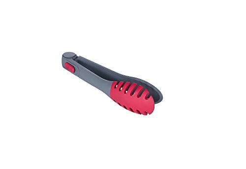 Zyliss ZQ E980004 DKB Household UK Pinzas para la Pasta (Extremos de Silicona), Rosso, 20.1x15.1x10.1 cm