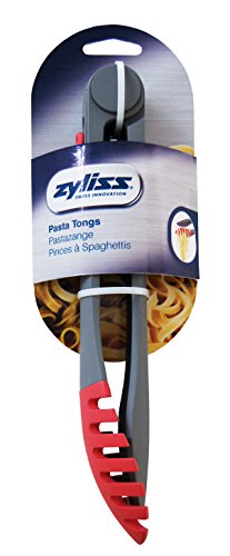Zyliss ZQ E980004 DKB Household UK Pinzas para la Pasta (Extremos de Silicona), Rosso, 20.1x15.1x10.1 cm