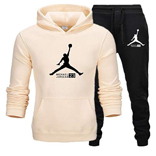 zysymx Invierno Conjuntos para Hombres Sudadera con Capucha + pantalón TwoWomen Big Lace with Backless Tie Lingerie Khaki-H Black-B XXXL