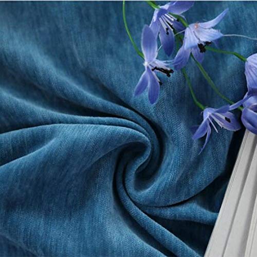 ZYT Antifouling y Resistente a la abrasiónMantel/Mantel/Mantel Mueble TV Mueble Puerta Tela Mueble Azul 90 * 130cm