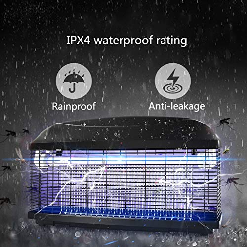Zzmop Lámpara Anti Mosquitos,Electrico Repelente Mosquitos,IPX4 Impermeable Mosquitos Mosca, para Negocios, Familia, al Aire Libre.