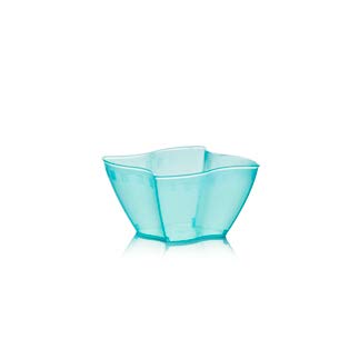 100 Tarrinas Elika 100 cc PS Azul desechable Monoporzione Copas de plástico azul