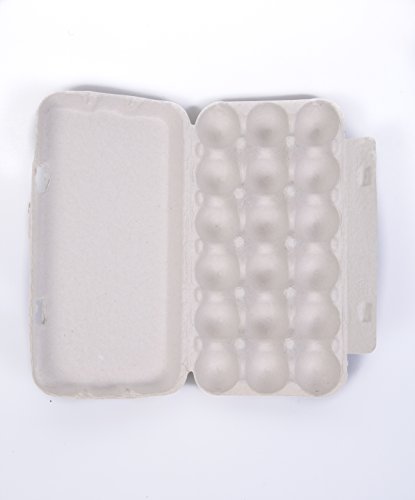 115 ESTUCHES DE CARTÓN DE 18 HUEVOS DE CODORNIZ/PERDIZ COLOR GRIS